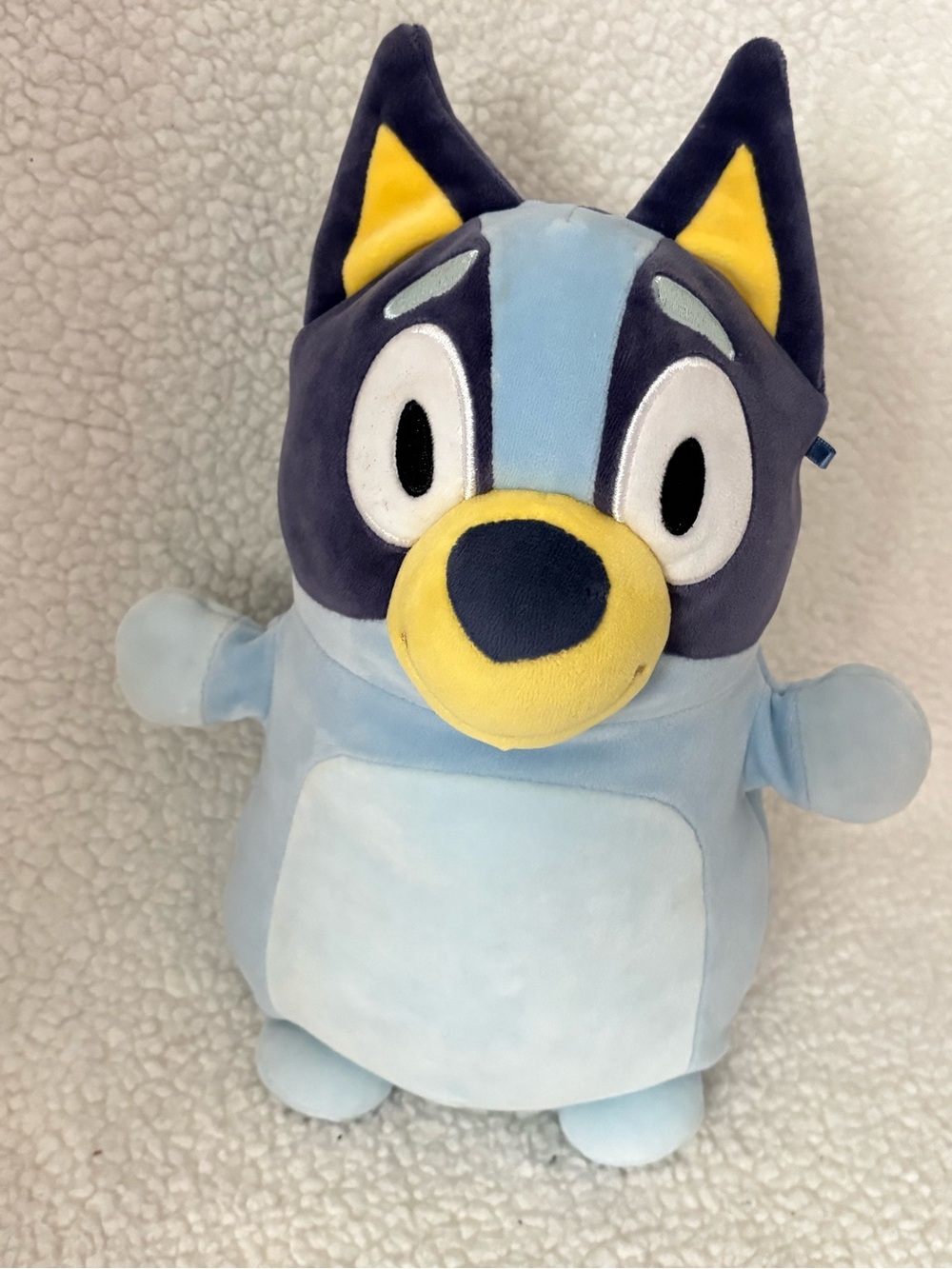 Lucy Plush Character - Light Blue, Navy & Yellow    Bluey